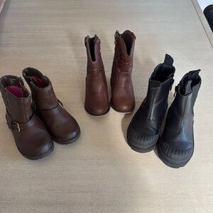 Collection of toddler girls boots!